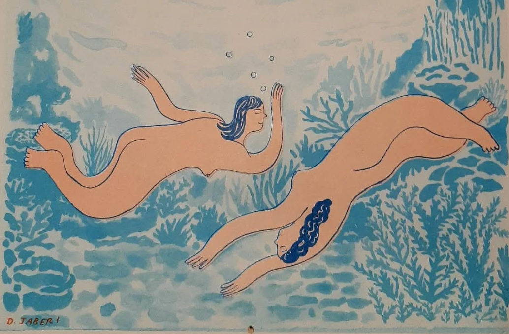 Daisy Jaberi Art Opening Reception w/ live music by Suver @ Vine St. Friday, August 1st