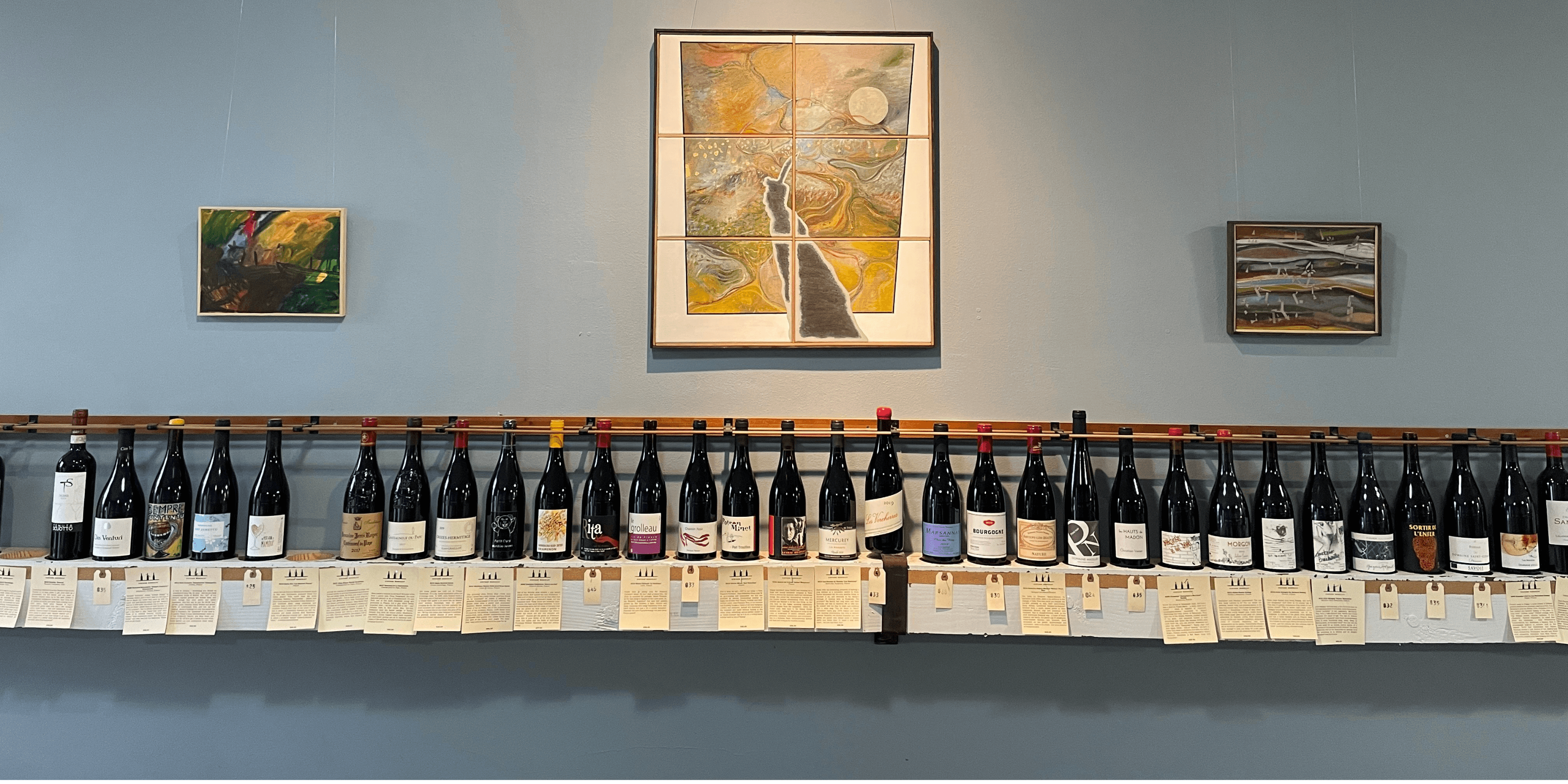 Art Opening / Wine Tasting @ Vine December 10th - Vintage Berkeley