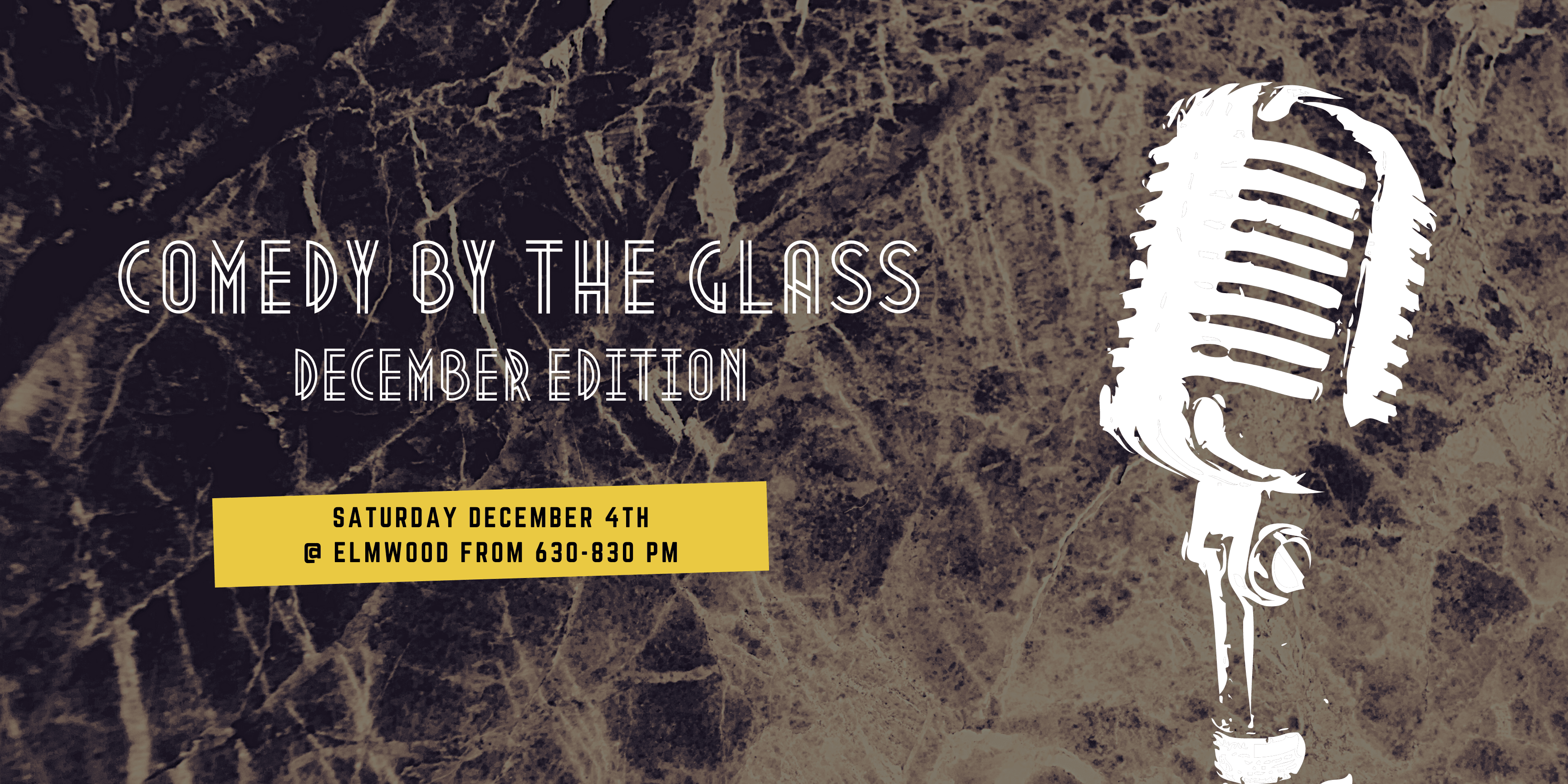 Comedy by the Glass @ Elmwood December 4th - Vintage Berkeley
