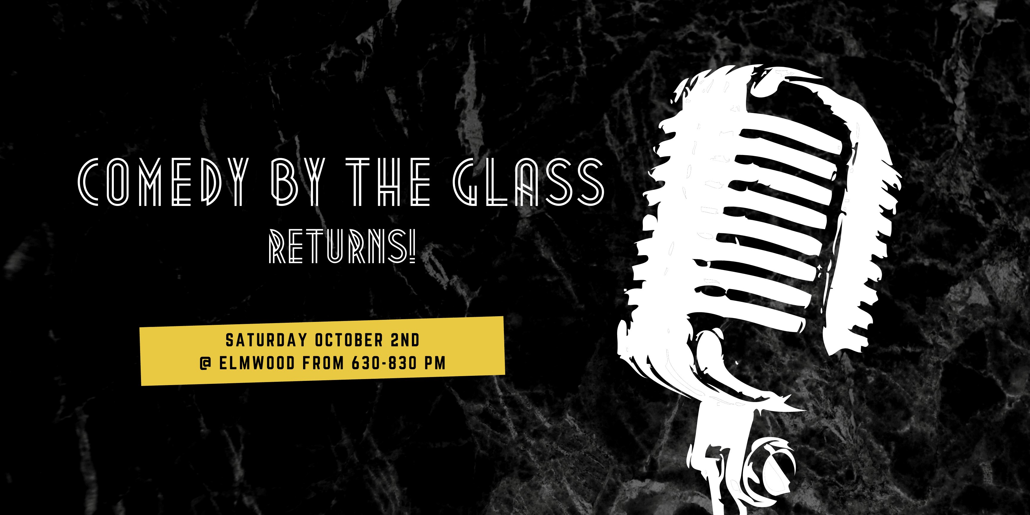 Comedy by the Glass Returns! October 2nd at Elmwood - Vintage Berkeley
