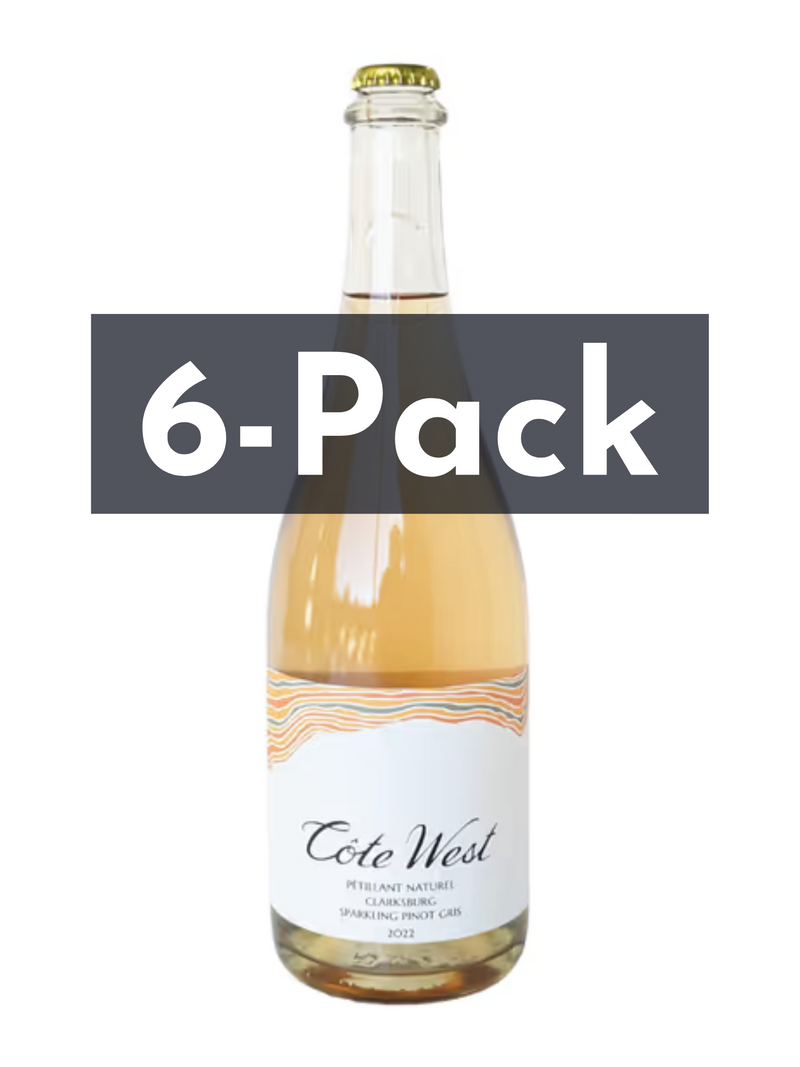 2022 Cote West 'Heringer Vineyard' Pet Nat of Pinot Gris (6-Pack)