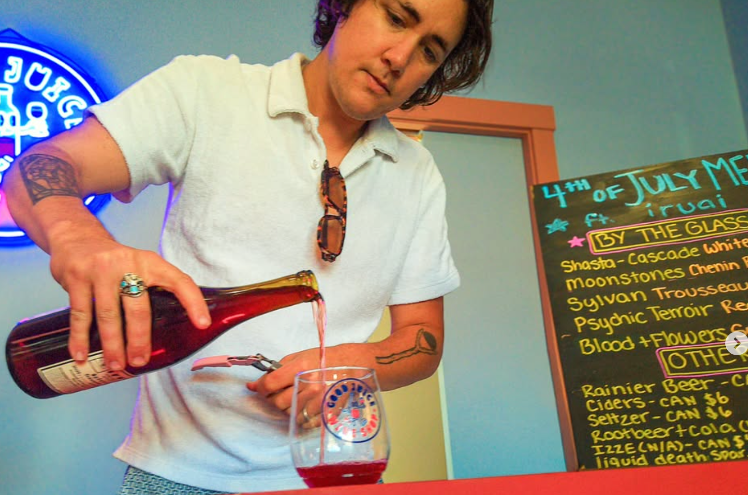 Wyatt Hersey Art Opening Reception & Iruai Winemaker Tasting w/ Chad Hinds @ Vine St. Friday, July 24th