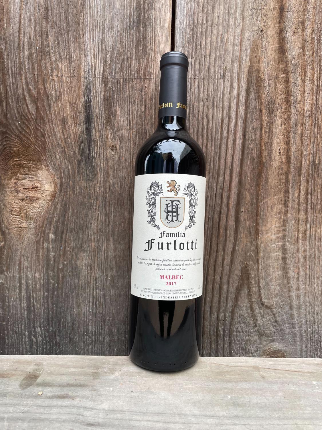 2017 Familia Furlotti Malbec - Vintage Berkeley