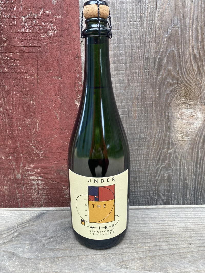 2018 Under The Wire Sparkling Chardonnay Sangiacomo Vineyard