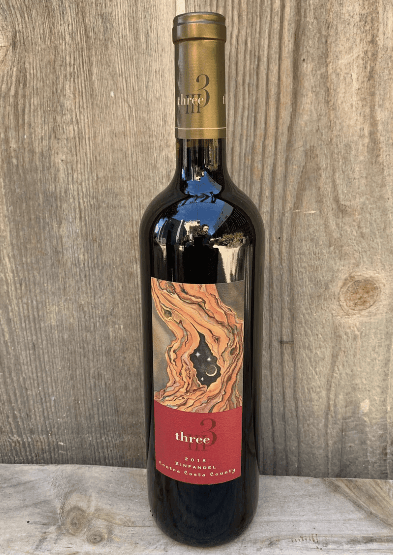 2019 Three Wine Company '3' Zinfandel - Vintage Berkeley 
