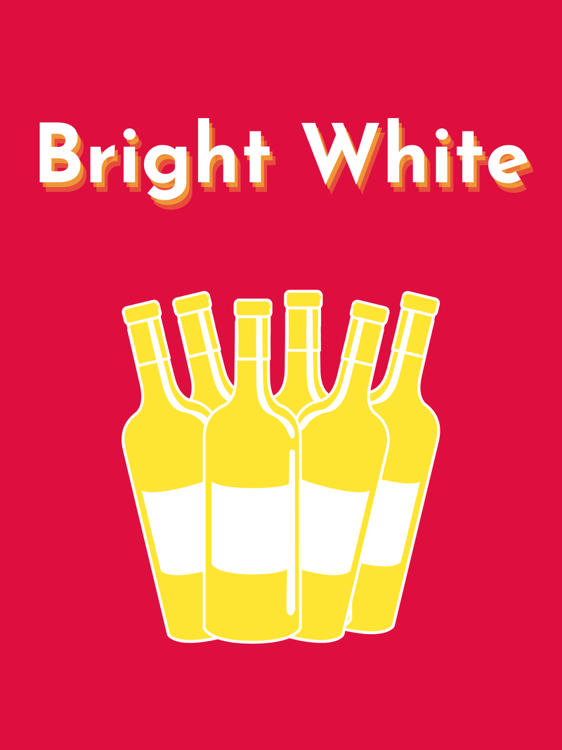 Bright White Light 6-Pack (All Whites, Hold the Butter) - Vintage Berkeley 