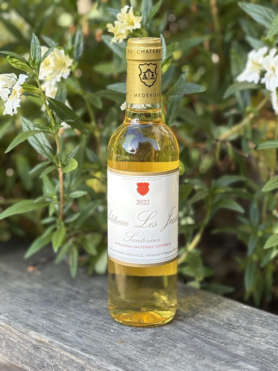 2022 Chateau Les Justices Sauternes 375ml