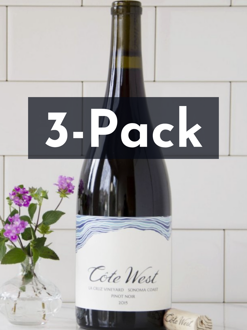 2018 Cote West 'La Cruz Vineyard' Pinot Noir (3-Pack)
