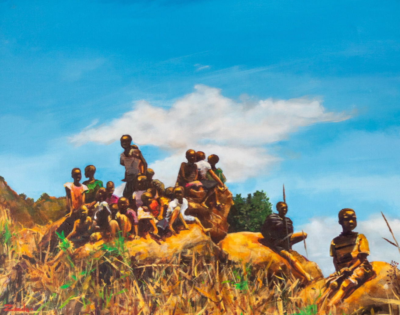 Alex Kasozi Art Reception @ College Ave. Friday, June 12th