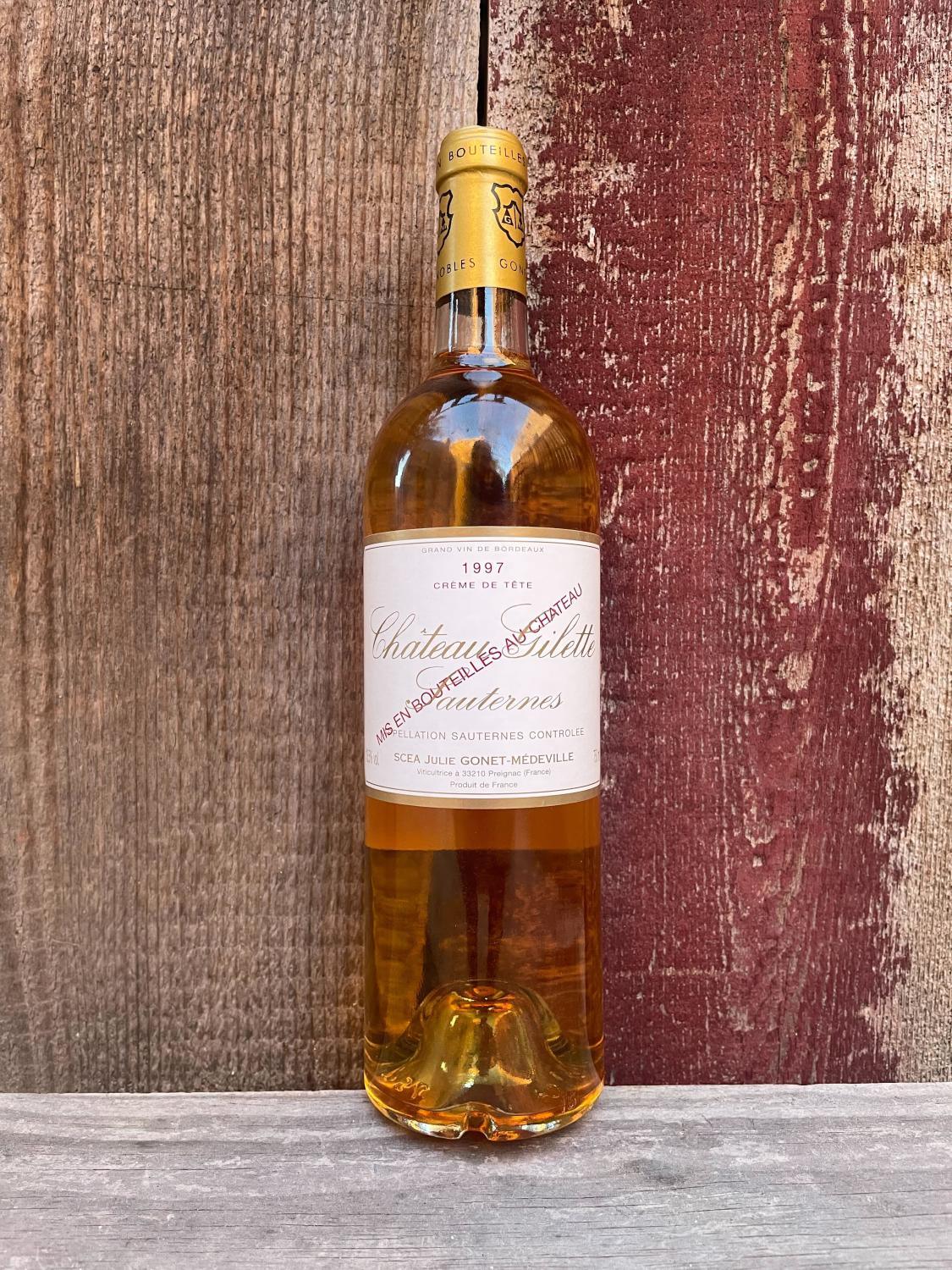 1997 Chateau Gilette Creme de Tete Sauternes (750ml) - Vintage Berkeley 