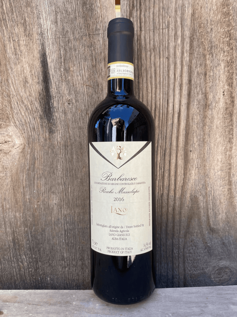 2016 Lano 'Rocche Massalupo' Barbaresco - Vintage Berkeley 
