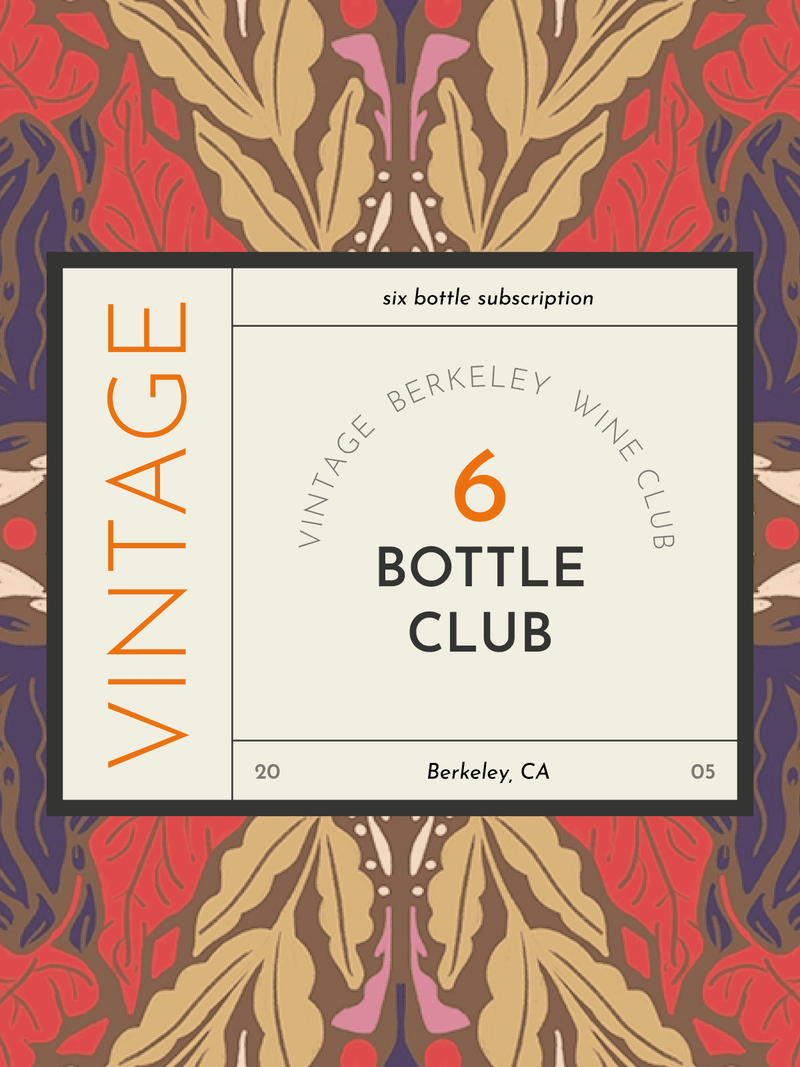 6 Bottle Club (December) - Vintage Berkeley 