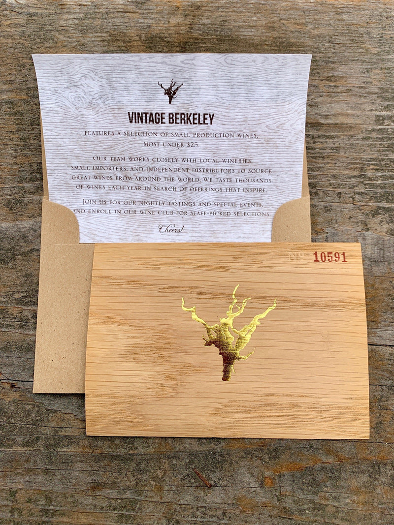$150 Vintage Berkeley Gift Card (for in-store use) - Vintage Berkeley 